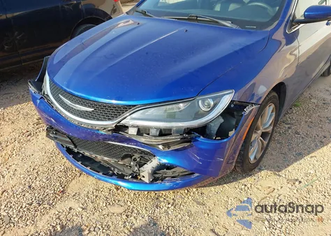 2015 Chrysler 200 C из США, поврежденный, VIN 1C3CCCCGXFN517269